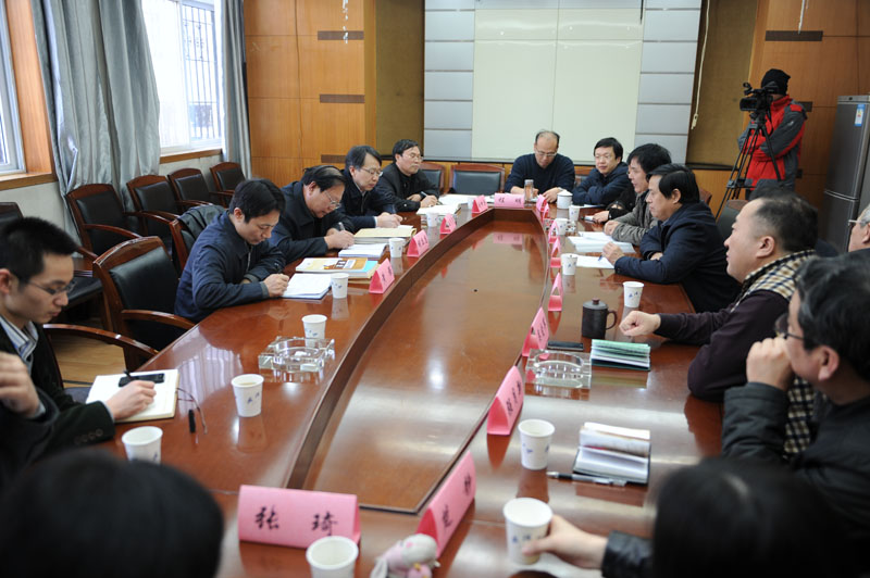 中宣部新闻局局长明立志来公司调研部校共建新闻公司工作